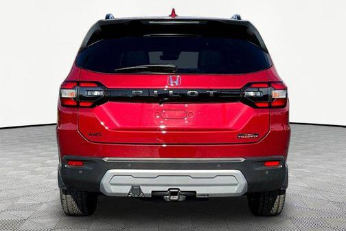 Radiant Red Metallic II 2025 Honda Pilot TrailSport
