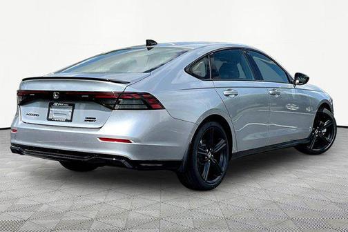 Solar Silver Metallic 2026 Honda Accord Hybrid Sport-L