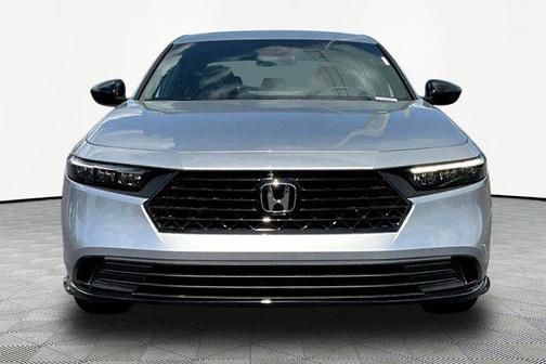 Solar Silver Metallic 2026 Honda Accord Hybrid Sport-L