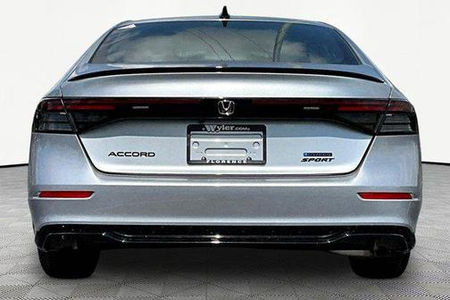 Solar Silver Metallic 2026 Honda Accord Hybrid Sport-L