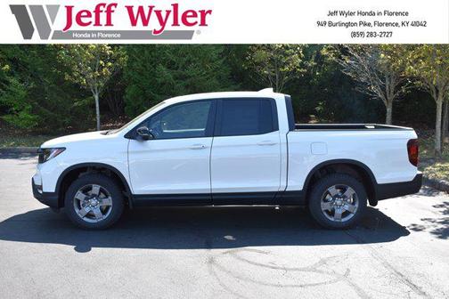 Platinum White Pearl 2026 Honda Ridgeline TrailSport
