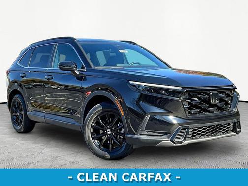 Crystal Black Pearl 2024 Honda CR-V Hybrid Sport AWD