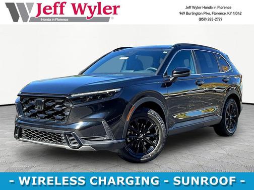 Crystal Black Pearl 2024 Honda CR-V Hybrid Sport AWD