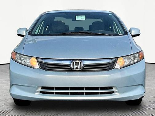 Alabaster Silver Metallic 2012 Honda Civic LX