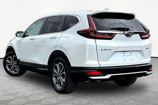 Platinum White Pearl 2021 Honda CR-V AWD EX