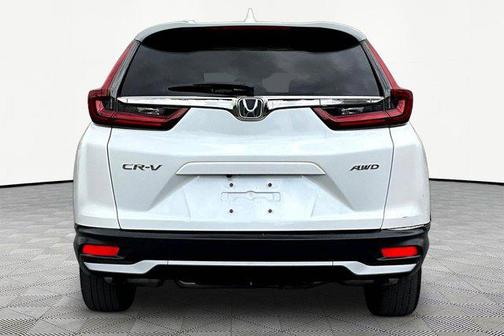 Platinum White Pearl 2021 Honda CR-V AWD EX