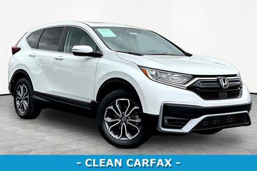 Platinum White Pearl 2021 Honda CR-V AWD EX