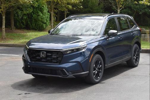 Canyon River Blue Metallic 2026 Honda CR-V Hybrid Sport AWD