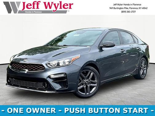 Gravity Gray 2021 Kia Forte GT-Line