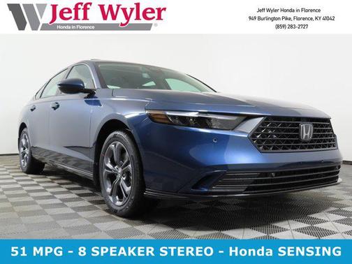 Canyon River Blue Metallic 2026 Honda Accord Hybrid EX-L