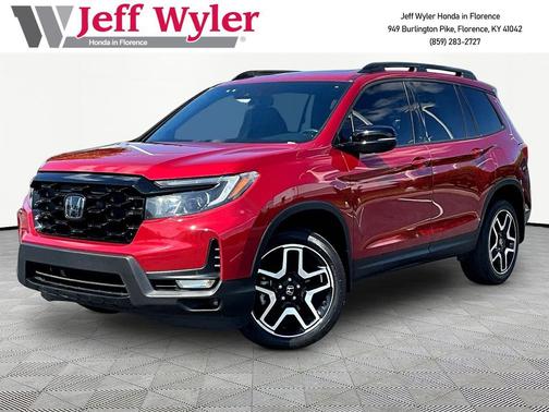Radiant Red Metallic II 2023 Honda Passport AWD Elite