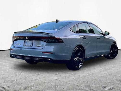 Gray 2024 Honda Accord Hybrid Sport-L