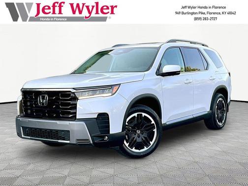 Platinum White Pearl 2026 Honda Pilot Touring 8-Passenger