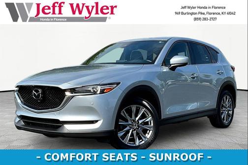 Sonic Silver Metallic 2021 Mazda CX-5 Signature
