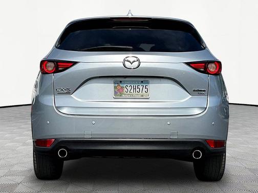 Sonic Silver Metallic 2021 Mazda CX-5 Signature