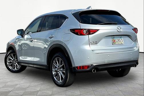 Sonic Silver Metallic 2021 Mazda CX-5 Signature