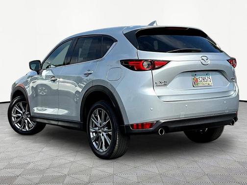 Sonic Silver Metallic 2021 Mazda CX-5 Signature