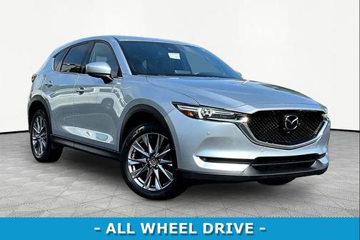 Sonic Silver Metallic 2021 Mazda CX-5 Signature