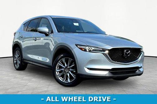 Sonic Silver Metallic 2021 Mazda CX-5 Signature