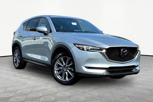 Sonic Silver Metallic 2021 Mazda CX-5 Signature
