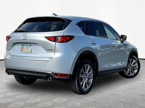 Sonic Silver Metallic 2021 Mazda CX-5 Signature