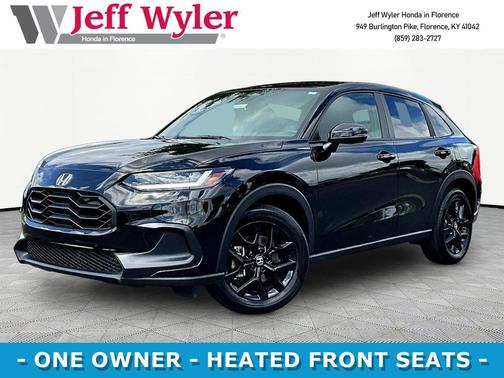 Crystal Black Pearl 2024 Honda HR-V AWD Sport