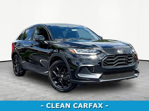 Crystal Black Pearl 2024 Honda HR-V AWD Sport