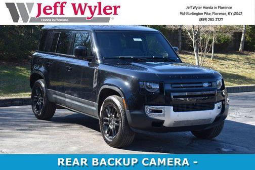Santorini Black Metallic 2025 Land Rover Defender 110 P300