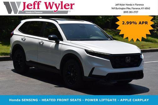 Platinum White Pearl 2026 Honda CR-V Hybrid Sport AWD