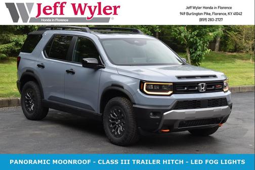 Sonic Gray Pearl 2026 Honda Passport AWD TrailSport