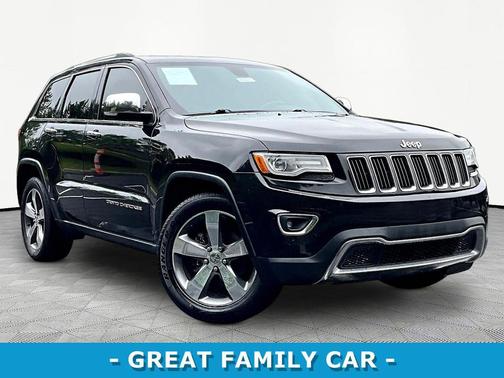 Brilliant Black Crystal Pearlcoat 2015 Jeep Grand Cherokee Limited
