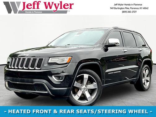 Brilliant Black Crystal Pearlcoat 2015 Jeep Grand Cherokee Limited