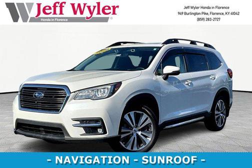 Crystal White Pearl 2020 Subaru Ascent Limited 7-Passenger