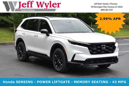 Platinum White Pearl 2026 Honda CR-V Hybrid Sport-L AWD