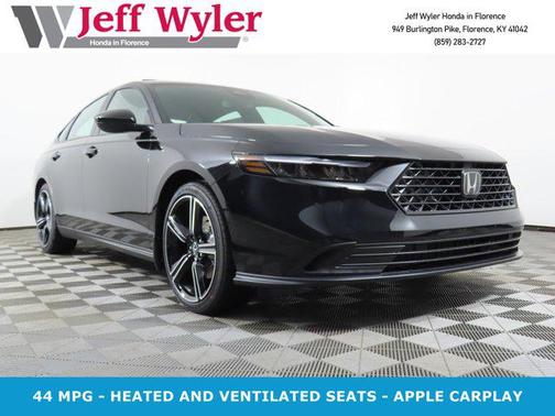 Crystal Black Pearl 2026 Honda Accord Hybrid Sport