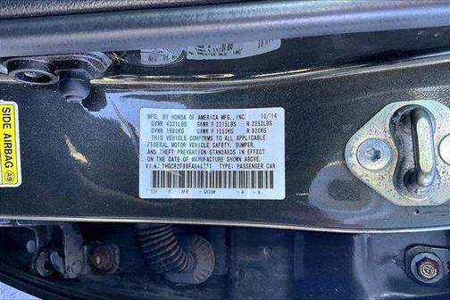 2015 Honda Accord EX-L