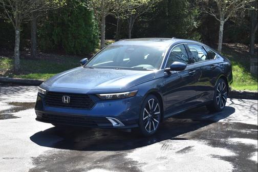 Canyon River Blue Metallic 2026 Honda Accord Hybrid Touring