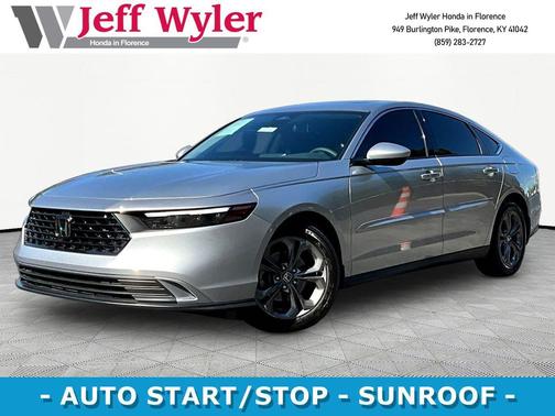 Solar Silver Metallic 2024 Honda Accord EX