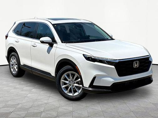 Platinum White Pearl 2026 Honda CR-V EX AWD