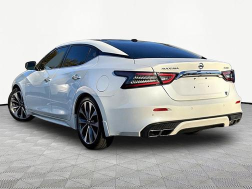 Pearl White Tricoat 2019 Nissan Maxima 3.5 Platinum