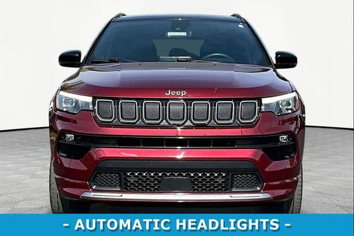 Velvet Red Pearlcoat 2022 Jeep Compass High Altitude