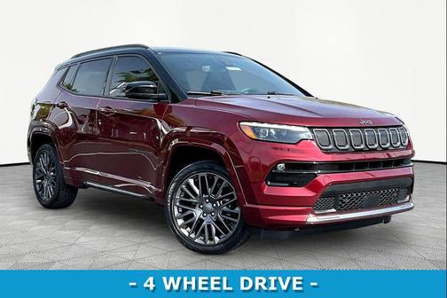 Velvet Red Pearlcoat 2022 Jeep Compass High Altitude