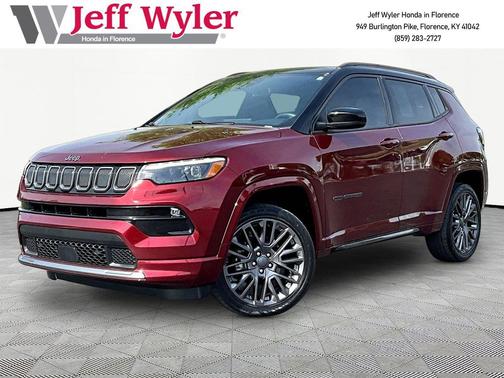 Velvet Red Pearlcoat 2022 Jeep Compass High Altitude