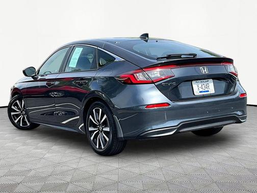 Gray 2023 Honda Civic EX-L