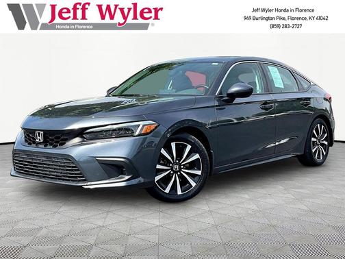Gray 2023 Honda Civic EX-L