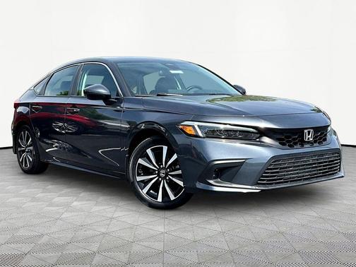 Gray 2023 Honda Civic EX-L