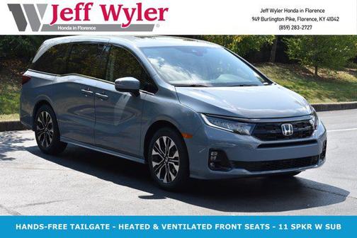 Sonic Gray Pearl 2026 Honda Odyssey Elite