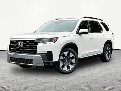 Platinum White Pearl 2026 Honda Pilot Elite