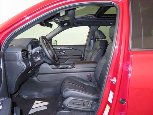 Radiant Red Metallic II 2026 Honda Passport AWD TrailSport Elite Blackout