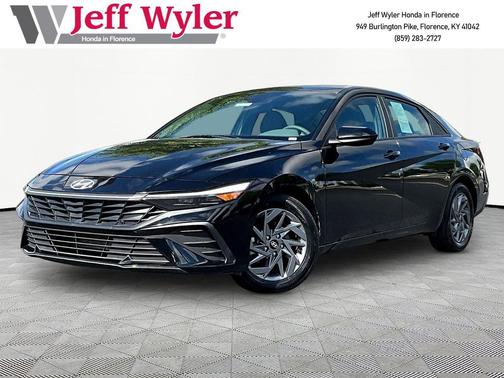 Abyss Black 2024 Hyundai ELANTRA SEL